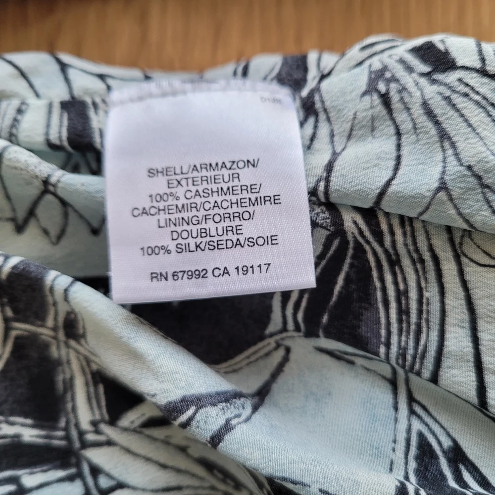 Sigrid Olsen Light Blue Cashmere And Silk Cardigan XS - Picture 4 of 15